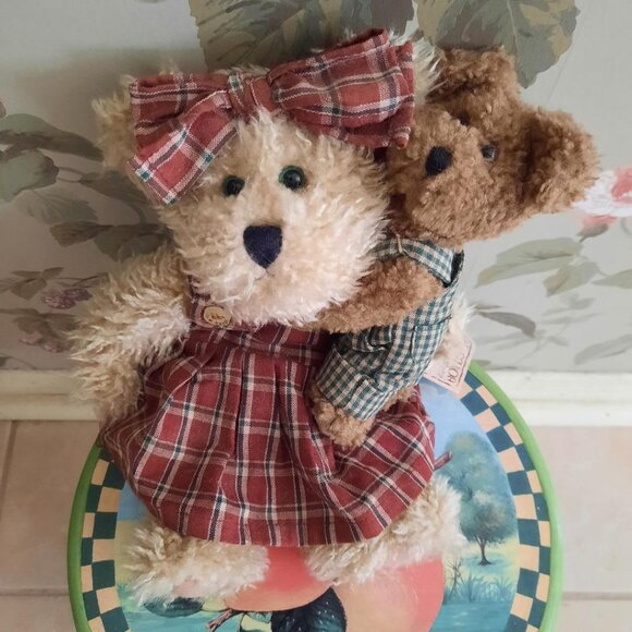 Collectible Boyds Bear Set Momma with Baby - Picture 3 of 7